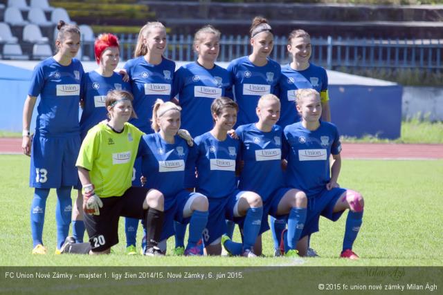 Новые Замки (Словакия), Лига Чемпионов, женский футбол